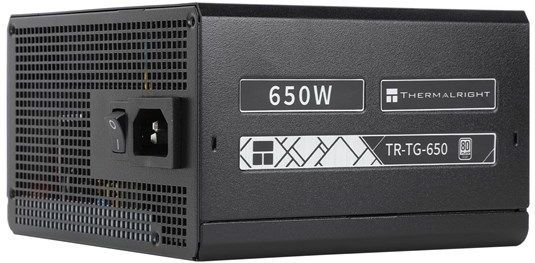 Thermalright TG - Voeding - 650 Watt - Zwart - 120 mm - 80 Plus Gold gecertificeerd
