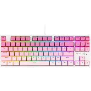 REDRAGON K645W-GP-RGB Cass keyboard - Gaming toetsenbord - Engels (VS) - Wit