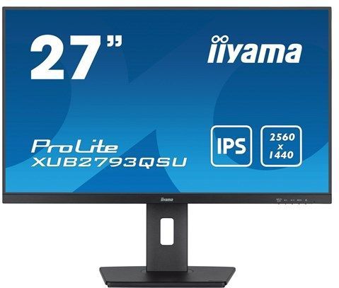 27" iiyama ProLite XUB2793QSU-B7 - LED monitor - QHD - 27"