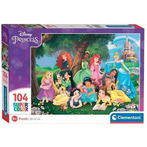 Clementoni Jigsaw Puzzle - Disney Princess 104st. Vloer