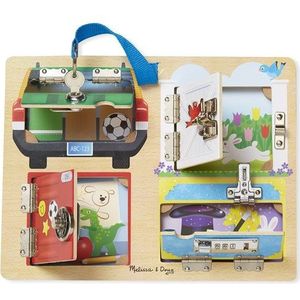 Melissa & Doug - Slot & grendel bord (19540)