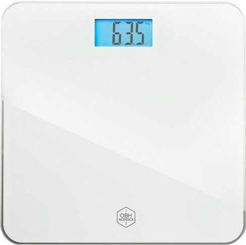 Scale Classic Light - Personenweegschaal - Wit - Glas - LCD-Display