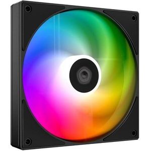 ID-Cooling AS-140-ARGB-K - Case ventilator - 140mm - Zwart met RGB-licht - 25 dBA