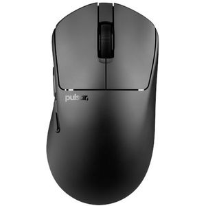 Pulsar X3 CRAZYLIGHT Mini Wireless (Jet Black) - Gaming muis - Optisch - 5 knoppen - Zwart