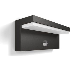 Philips Bustan buitenwandlamp - met sensor - antraciet