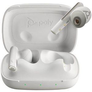 Poly Voyager Free 60 UC White | Bluetooth in-ear Headset | Incl. Charge Case