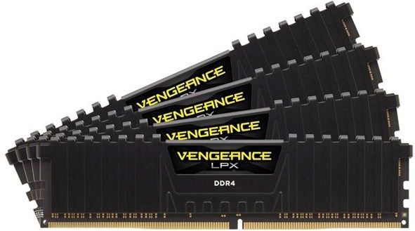 Corsair Vengeance LPX DDR4-3200 - 32GB - CL16 - Quad Channel (4 pcs) - AMD Optimized & Intel XMP - Zwart