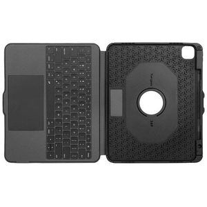 Targus Versavu - keyboard and folio case - with trackpad - QWERTY - Nordic - black Input Device - Keyboard and folio case - Noords - Zwart