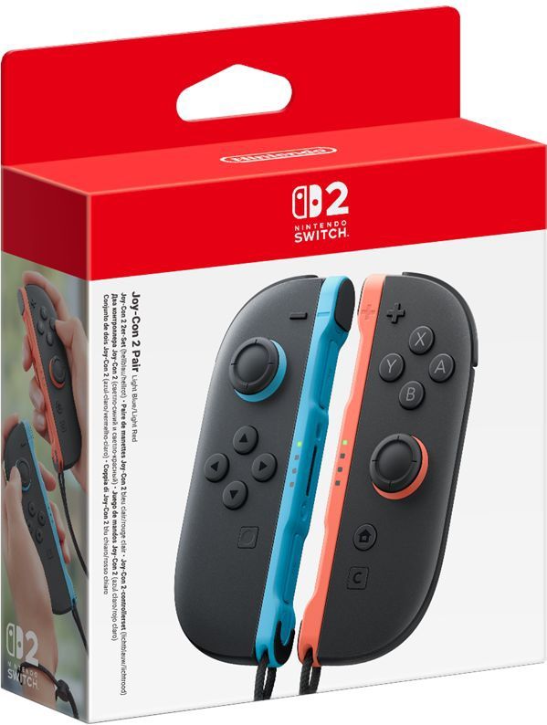 Nintendo - Joy-Con 2 - Gamecontrollers - Inclusief 2 Straps - Voor Nintendo Switch 2