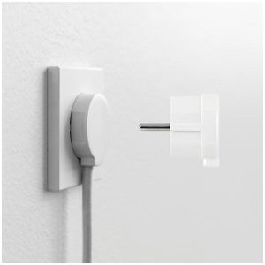 NORM - Platte Stekker - Mat Wit - Schuko-standaard