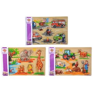 Eichhorn - Knoppuzzel - Hout - Diverse Motieven