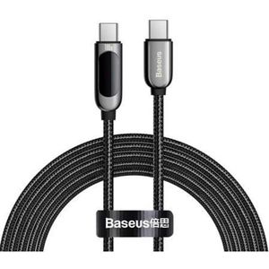 Baseus Cable USB-C to USB-C Display 100W 2m (black)