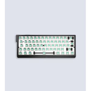 Wooting 60HE+ - ISO - No Keycaps - Linear60 (Rev1) - Gaming Toetsenbord - Zonder Numpad - Universal - Zwart