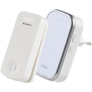 Foss Europe TREND Doorbell BLUU1 NOVUS Plug in White