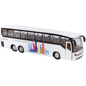 Kids Globe Die-cast Bus with Light and Sound 19cm