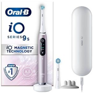 Oral-B iO9S Elektrische Tandenborstel - Rose Quartz - Kunststof