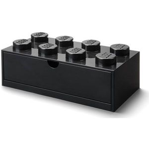 LEGO DESK DRAWER 8 - BLACK