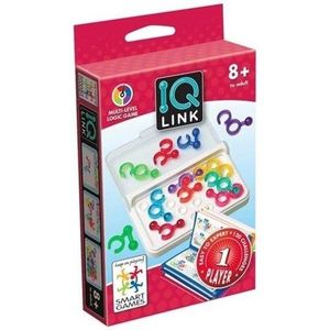 Smart Games - IQ Link - Denkspel - Multicolor - 12 Puzzelstukken