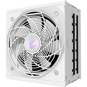 GIGABYTE AORUS ELITE P850W ICE Voeding - 850 Watt - 120 mm - ATX 3.0 - 80 Plus 80 PLUS Platinum