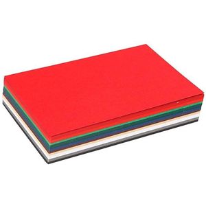 Creativ Company Cardboard Cards Christmas Colors 120 sheets
