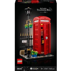 LEGO Ideas Rode Londense Telefooncel - 21347