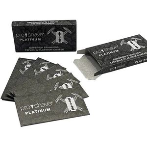 Proshave Platinum DE mesjes - 10 stuks