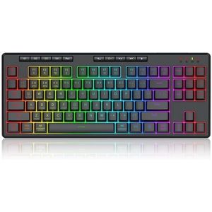REDRAGON K516RGB-PRO SHIVA PRO 87 keyboard - Gaming toetsenbord - Engels (VS) - Zwart