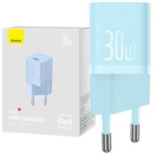 Baseus Mini wall charger Baseus GaN5 30W (blue)