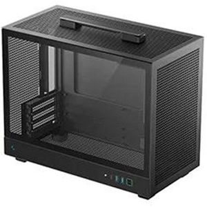 Deepcool - CH160 Plus - PC-behuizing - Zwart - Mini-ITX en mATX ondersteuning