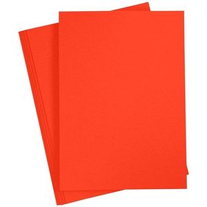Creativ Company Colored Cardboard Clear Red A4 20 sheets
