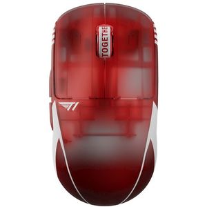 Pulsar X2 CRAZYLIGHT Mini Wireless - T1 Edition - Gaming muis - Optisch - 5 knoppen - Rood