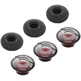 Poly - Voyager 5200 - Oordopjes - Zwart - Schuimmateriaal - Inhoud 3 Stuks