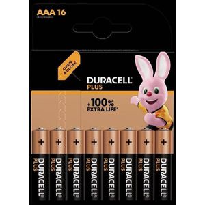 Batterij Duracell Plus 16xAAA