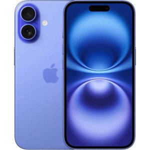 Apple - iPhone 16 - Mobiele Telefoon - Ultramarine - 128GB - 6.1" Super Retina XDR