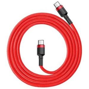 Baseus Cafule Cable USB-C PD 2.0 QC 3.0 60W 1m (Red)