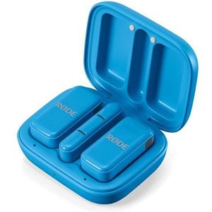 RØDE - Wireless Micro - Draadloos Microfoonsysteem - USB-C - Blauw