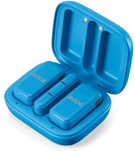RØDE - Wireless Micro - Draadloos Microfoonsysteem - USB-C - Blauw