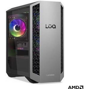 Lenovo - LoQ Tower - PC - Grijs - RTX 5060 8GB - R7 8745HX - 32GB RAM - 1TB