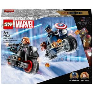 LEGO Marvel Avengers Black Widow & Captain America motoren 76260