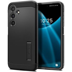 Spigen Tough Armor Hoesje Samsung Galaxy S24 Back Cover Kickstand - Zwart