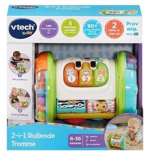 VTech - 2-In-1 Rolling Explorer Drum - Activiteitencentrum - Multicolor - Kunststof