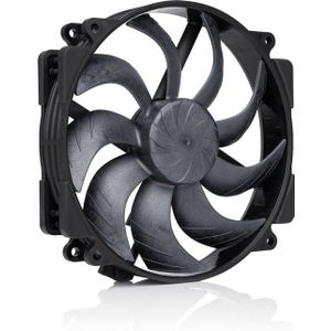 Noctua NF-A14x25r G2 PWM chromax.black - Case ventilator - 120mm - Black