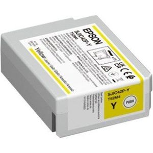 Epson SJIC42P-Y - Geel - Original - Inkt cartridge - Inktpatroon Geel