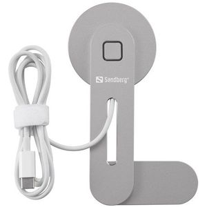 Sandberg Magnet Charger 15W - Grijs