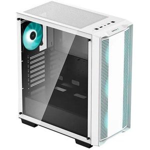 Deepcool - CC560 WH V2 - PC-behuizing - Wit - Mid-tower voor ATX-moederborden