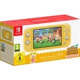 Nintendo Switch Lite - Spelcomputer - Geel - Animal Crossing: New Horizons Bundle