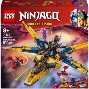 LEGO NINJAGO Ras en Arins superstormvliegtuig - 71833