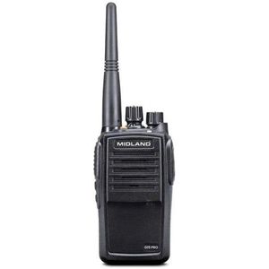 Midland G15 Pro NC - Walkietalkie - Zwart - Tot 12 km Bereik - IP67 Waterdicht