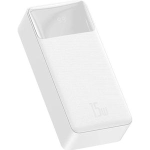 Baseus Bipow Powerbank - Wit - 30000 mAh