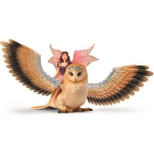Schleich Fairy in Flight on Glam Owl V2